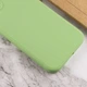 Чохол Fiji Style для Apple Iphone 15 Pro Max силікон бампер із захистом блоку камер фісташковий - зображення 3