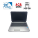 Ноутбук HP 250 G3 / 15.6" (1366x768) TN / Intel Pentium N3540 (4 ядра по 2.16 - 2.66 GHz) / 8 GB DDR3 / 500 GB HDD / Intel HD Graphics / WebCam / АКБ не держит б/у - изображение 1