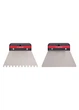 Набор трапециевидных шпателей 2 шт комбинированный Parkside - изображение 1