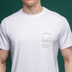 Футболка Basic Military T-Shirt. HMMWV. Cotton, белый с принтом. Размер M - изображение 3