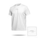 Футболка Basic Military T-Shirt с авторским принтом NAME. Белая. Размер L - изображение 1