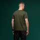 Футболка Basic Military T-Shirt з авторським принтом NAME. Олива. Розмір L - зображення 4