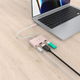 Adapter J5create JCA379ER USB-C HDMI USB Type-A Rose (JCA379ER-N) - obraz 4