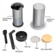 Аеропрес Icafilas Travel Coffee Maker,Портативна ручна кавоварка Aeropress для заварювання фільтр кави - зображення 6