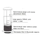 Аеропрес Icafilas Travel Coffee Maker,Портативна ручна кавоварка Aeropress для заварювання фільтр кави - зображення 10
