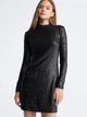 Платье вечернее короткое осеннее женское Calvin Klein 838419992 8 Черное (1159811945) - изображение 5