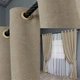 Комплект штор на люверсах VR-Textil Микровелюр SPARTA № 1032ш 150х270 см 2 шт Темно-бежевый (37-0116) - изображение 1