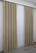 Комплект готовых штор VR-Textil Микровелюр SPARTA № 1196ш Бежевый 150х290 см 2 шт (33-0019) - изображение 4