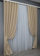 Комплект готовых штор VR-Textil Блэкаут Midnight № 1232ш Беж 150х290 см 2 шт (33-0077) - изображение 3