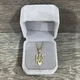 Кулон на цепочке "Герб Украины Тризуб" медзолото ювелирный сплав Xuping Jewelry упакован в бархатную коробочку (15832) - изображение 1