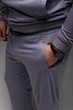 Спортивный костюм мужской БАТАЛ серый Casual Big Size 2240 сір 3XL - изображение 7