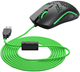 Zamienny kabel myszy Glorious Ascended Cable V2 Gremlin Green (G-ASC-GREEN-1) - obraz 1