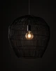 Підвісний світильник, люстра Nowodvorski 11167 Haiti M E27 1x25W IP20 Чорний (11167) - изображение 2