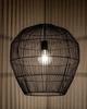 Підвісний світильник, люстра Nowodvorski 11167 Haiti M E27 1x25W IP20 Чорний (11167) - изображение 3