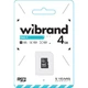 Карта пам'яті microSDHC, 4Gb, Class4, Wibrand, без адаптера (wicdc4/4gb) - зображення 2