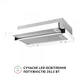 Вытяжка Perfelli tl 6622 wh 1000 led - изображение 4