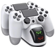 Зарядка для джойстика PS4 Dualshock 4 Белый - изображение 1