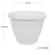 Горшок для цветов Form-Plastic Дона терракот 65 л (0172-010) - изображение 3