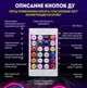Подсветка торпеды авто, контурная RGB подсветка для салона автомобиля, управление смартфоном Bluetooth 110см с пультом от USB - изображение 7