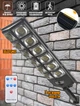 Вуличний світильник на сонячній батареї Solar Light SL789A-6 датчик руху та сутінковий + пульт - зображення 1