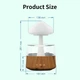 Увлажнитель воздуха гриб Air Purifier AP06 с эфектом дождя, RGB подсветка 7 цветов, 450мл - изображение 6