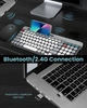 Компьютерная мышь и клавиатура комплект беспроводной Sky S806 Bluetooth 5.0 и 2.4G с подставкой для телефона - изображение 3