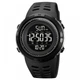 Годинник наручний чоловічий SKMEI 2070BK BLACK - зображення 1
