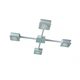 Люстра стельова MSK Electric Space на чотири плафони під лампи GX53 NL 12040-4 WH білий - зображення 2