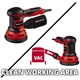 Шліфмашина ексцентрикова Einhell TC-RS 425 E 425Вт 125 мм 12000-26000кол·хв 1.7кг - изображение 5