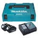 Makita Набір акумуляторів + зарядний пристрій 197952-5, LX BL1830 x 2шт (18В, 3Ач) + DC18RC, кейс Makpac1 - изображение 2