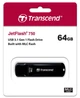 Transcend Накопичувач 64GB USB 3.1 Type-A JetFlash 750 Чорний - изображение 2