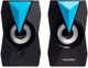 Акустична система Microlab 2.0 B-22 6Вт RGB Led USB Black (B-22) - зображення 2