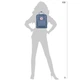 Рюкзак 16 л вміщує формат А4 Fjallraven Kanken 23510.519-925 Блакитний (7323450405632) - зображення 2