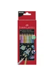 Набір олівців 10 кол. FABER CASTELL Metallic шестигранні (201583) - зображення 1