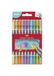 Фломастеры 10 цв. FABER CASTELL Fibre -Tip Pastel двусторонние (151112) - изображение 1