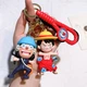 Брелок Ван Пис One piece Большой куш Усопп Usopp пират аниме фигурка игрушка для ключей, рюкзака, сумки 7,5 см - изображение 9