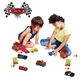 Тачки Cars Kids Box игрушки с жевательным мармеладом в коробочке сладости и игрушки Гвидо, Луиджи, Матер, Филмор - изображение 3