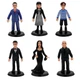 Набор фигурок Семейка Аддамс Уэнздей The Addams Family Wednesday Addams игрушки детские 6 шт 9-10см - изображение 2