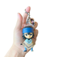 Брелок Саске Учиха Наруто Naruto Sasuke Uchiha аниме фигурка игрушка для ключей, рюкзака, сумки 10 см - изображение 4