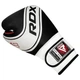 Боксерські рукавиці RDX 4B Robo Kids White/Black 6 унцій + Капа у подарунок - изображение 2