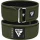 Пояс для важкої атлетики RDX RX1 Weight Lifting Belt Army Green S - изображение 1