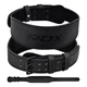 Пояс для важкої атлетики RDX 4 шкіряний Full Black L - изображение 1