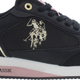 Buty sportowe damskie do kostki U.S. Polo Assn uspfrisby004w-blk 36 Czarne (8055197449776) - obraz 7