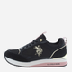 Buty sportowe damskie do kostki U.S. Polo Assn uspfrisby004w-blk 39 Czarne (8055197449806) - obraz 3