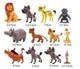 Набор фигурок Король Лев The Lion King игровые детские фигурки 12 шт 4-7см - изображение 4