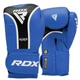 Боксерські рукавиці RDX AURA PLUS T-17 Blue/Black 10 унцій + Капа у подарунок - изображение 2