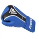 Боксерські рукавиці RDX AURA PLUS T-17 Blue/Black 10 унцій + Капа у подарунок - изображение 4