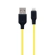 USB Hoco X21 Plus Silicone Lightning Цвет Черно-Белый - изображение 8