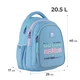 Рюкзак школьный Kite teens K24-8001M-1 40x29x17 см голубой - изображение 3