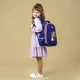 Рюкзак GoPack полукаркасный Cute Rainbow GO24-165M-1 38x28x13 синий - изображение 9